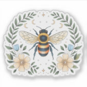 蜂と花シネアルビニール シール (正面)