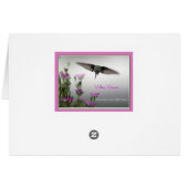 蜂と花 (裏面横)