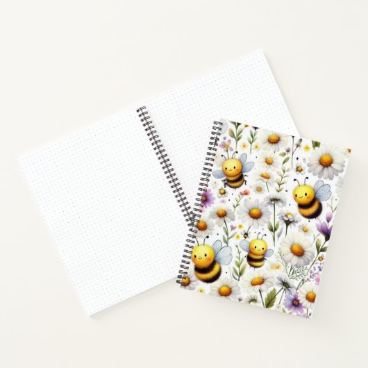 蜂と花 ノートブック (内部)