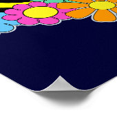 蜂と花 ポスター (角)