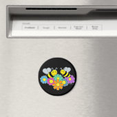 蜂と花 マグネット (インサイチュ (食洗機))