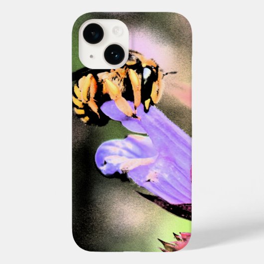 蜂と花iphcna Case-Mate iPhoneケース (裏面)