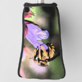 蜂と花pccna ゴルフヘッドカバー (回転90)