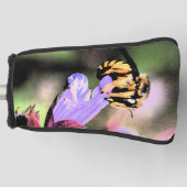 蜂と花pccna ゴルフヘッドカバー (正面)