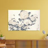蜂と菊 キャンバスプリント (インサイチュ (リビング))