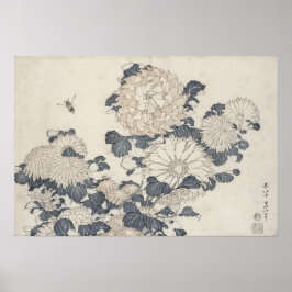 蜂と菊 ポスター