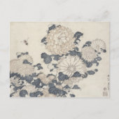 蜂と菊 ポストカード (正面)