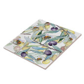 蜂と葡萄 タイル (側面)