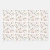 蜂と虫類詰め合わせ包装紙 ラッピングペーパーシート (正面2)