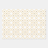 蜂と蜂の巣包み紙品揃え ラッピングペーパーシート (正面)