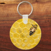 蜂と蜂 キーホルダー (正面)