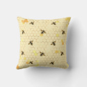 蜂と蜂 クッション (裏面)