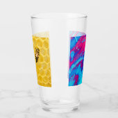 蜂と蜂 タンブラーグラス (左)