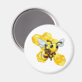 蜂と蜂 マグネット (正面/裏面)