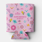 蜂と鳥 缶クーラー (裏面)