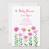 蜂によっては招待状がぶんぶんうなっています 招待状 (正面)