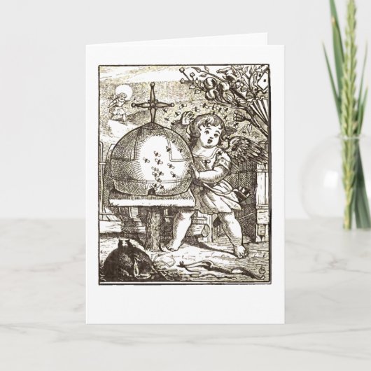 蜂によって攻撃されるキューピッド シーズンカード (正面)