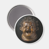 蜂に刺された泣き叫ぶ子ども マグネット (正面/裏面)