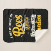 蜂のない日 シェルパブランケット (正面(横))