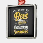 蜂のない日 メタルオーナメント (左)