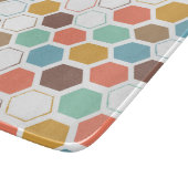 蜂のはちの巣モジュールパターン カッティングボード (角)