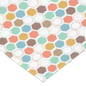 蜂のはちの巣モジュールパターン ショートテーブルランナー (コーナー)