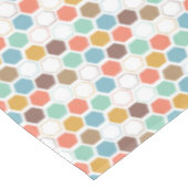 蜂のはちの巣モジュールパターン テーブルクロス (アングル)