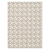 蜂のはちの巣モジュールパターン テーブルクロス (正面)