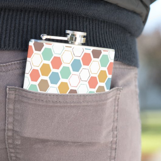 蜂のはちの巣モジュールパターン フラスク (インサイチュ)