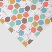 蜂のはちの巣モジュールパターン 薄葉紙 (詳細)