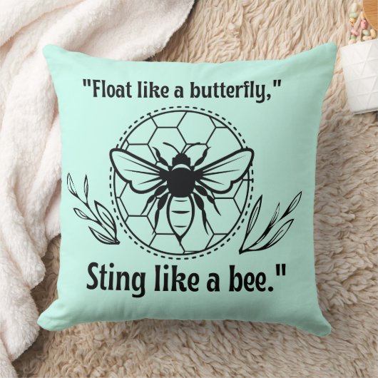 蜂のように刺す クッション (ブランケット)