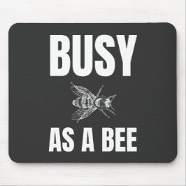 蜂のように忙しい マウスパッド