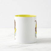 蜂のカッコいい マグカップ (中央)