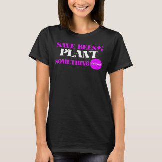 蜂のガーデニング Tシャツ