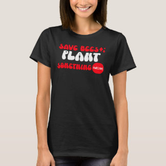蜂のガーデニング Tシャツ