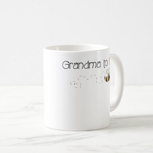 蜂のコーヒー・マグへの祖母 コーヒーマグカップ (正面右)
