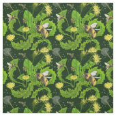 蜂のタンポポ – ファブリック (見本)