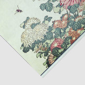 蜂のティッシュペーパーが付いている日本のな花のプリント 薄葉紙 (詳細)