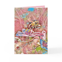 蜂のバースデー・カード