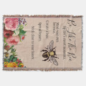 蜂のブランケットのようであって下さい スローブランケット (正面)