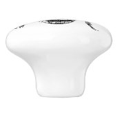 蜂のプリントの陶磁器のノブ セラミックノブ (側面)