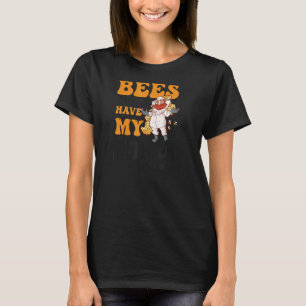 蜂のベッタは私の蜂蜜の養蜂家を持っている Tシャツ