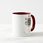 蜂のマグ マグカップ (正面右)