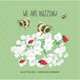 蜂の一種救の1つパーソナライズされた シール