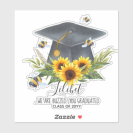 蜂の一種救の1つパーソナライズされた シール