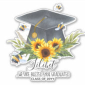 蜂の一種救の1つパーソナライズされた シール (正面)