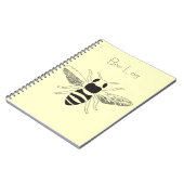 蜂の丸太-養蜂家のノート ノートブック (左側)