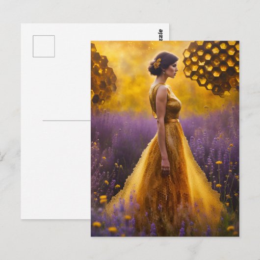 蜂の保護者 ポストカード (正面/裏面)