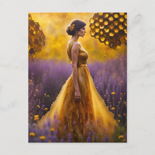 蜂の保護者 ポストカード (正面)