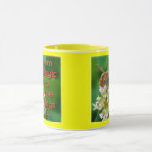 蜂の刺しにアレルギー素晴らし – キャ子供へンプ マグカップ (中央)